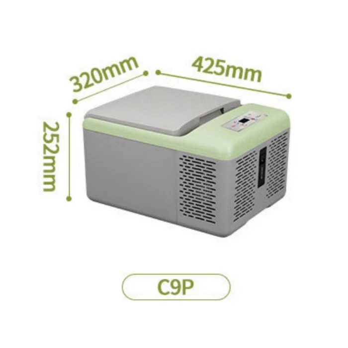 12V/24V Portable Refrigerator Vehicle Car RV Boat Mini Fridge Freezer 110V~240V Compact Freezer