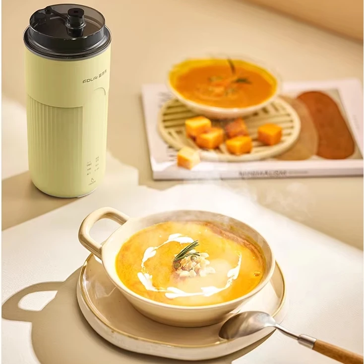 Factory direct sales Straight drink soy milk cup home automatic mini soy milk machine Small portable wall breaking machine