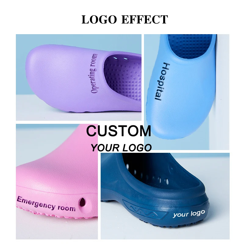 Anti-Slip Chef Safety Shoes Men Women Shoes Hospital Medical Surgical Work Shoes Slippers