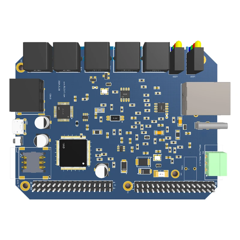 Промышленный шлюз BLIIOT ARMxy ARM поддерживает CAN/RS485/DI/DO/WIFI/5G для AGV