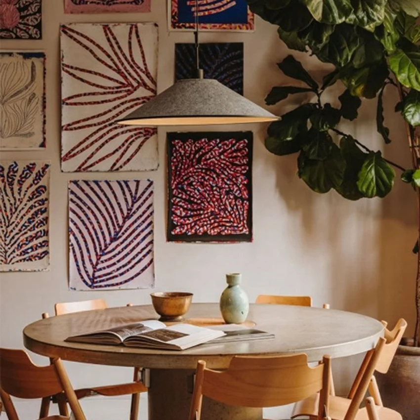 Wholesale Chandelier Stairway Lampshade Making Kits Lamp Covers & Shades Minimalist Hotel Home E27 Chandelier Pendant Light