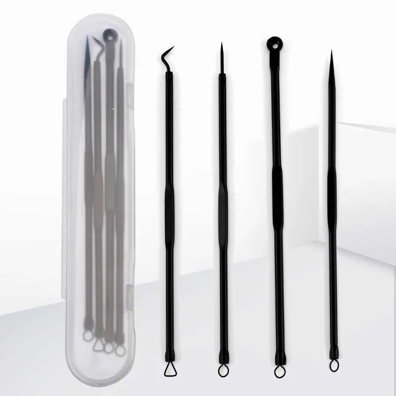 Docarelife Acne Blackhead Needle Stainless Steel Acne Extractor Beauty Facial Cleansing Personal Care Beauty Tools