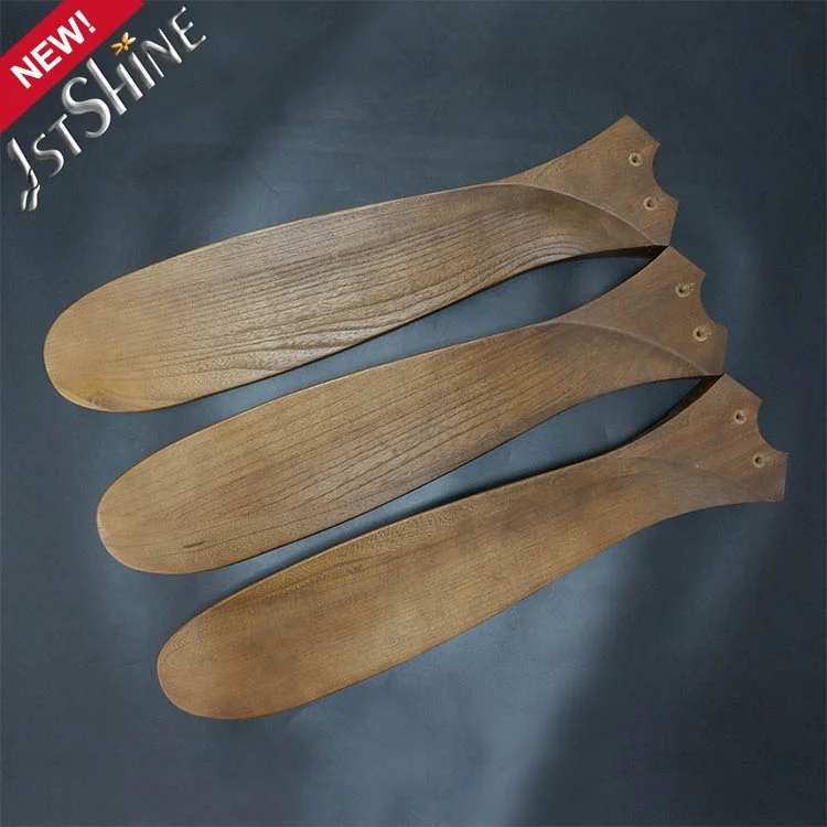 1stshine ceiling fan 60 inch modern simple dark walnut 5 speed remote control 3 blade wood blade dc ceiling fan