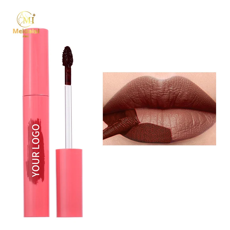 Private Label Peel-off Lip Stain Waterproof Lasting Lip Glaze Matte Staying Base Color Lip Tint Tear Off Liquid Lipstick