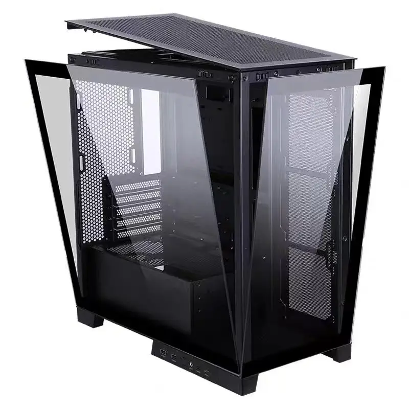 X-CORE tempered glass case computer easy install 40series GPU gabinete pc gaming OEM computer case gaming