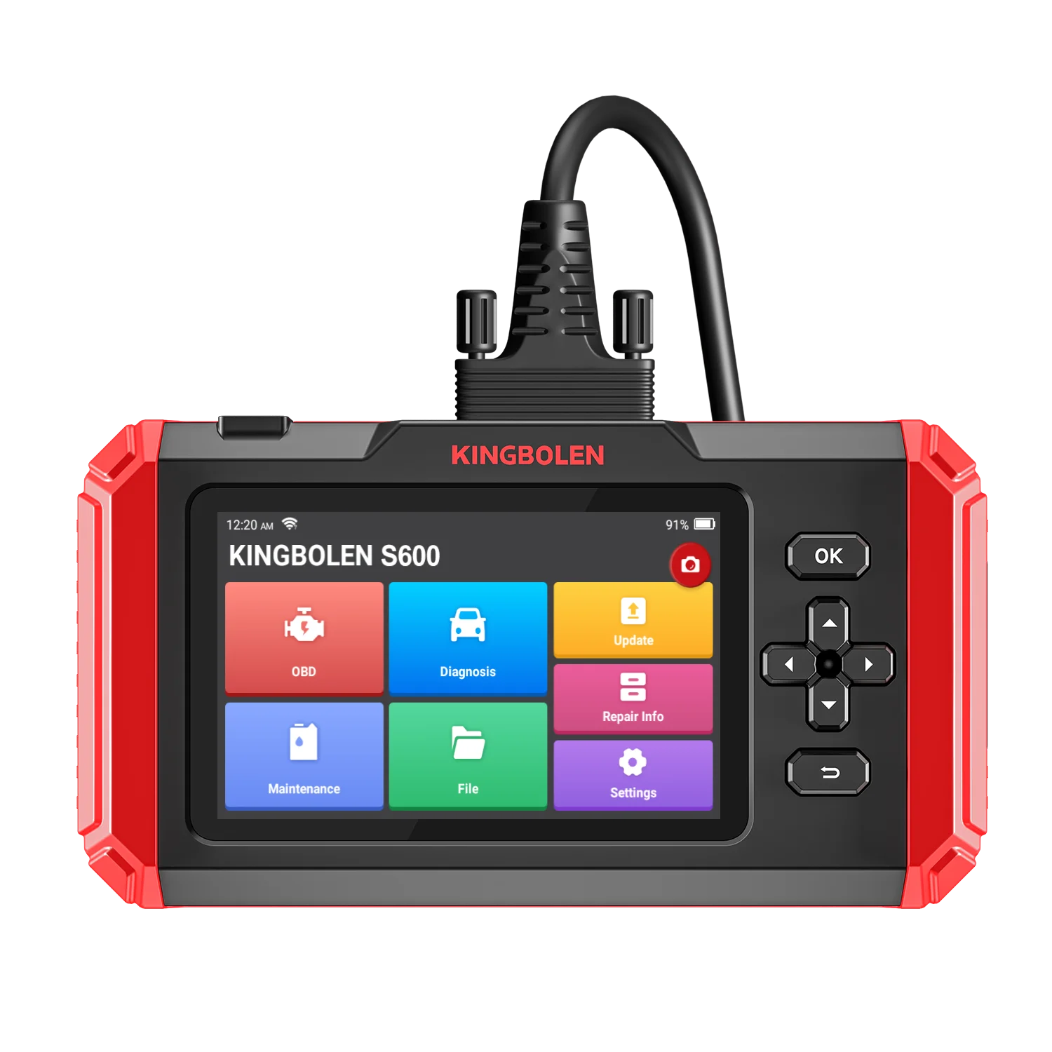 KINGBOLEN S600 OBD 2 SCanner Code Reader diagnostic tool 4 System 4 Resets lifetime free update pk LAUNCH CRP129E crp123E