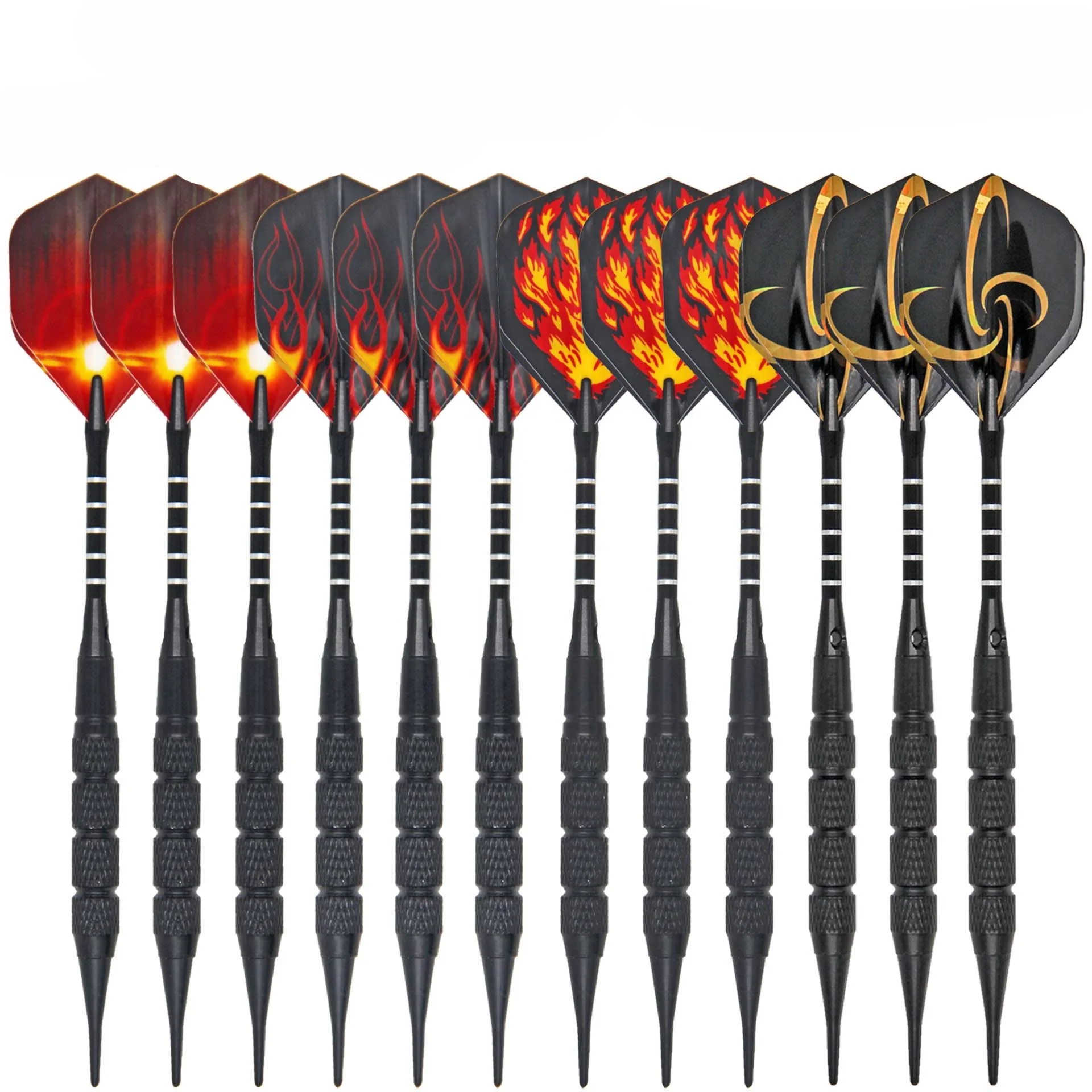 Indoor Dartboard Games Fun Darts Toys for Adults with National Flags Design Professional Soft Darts