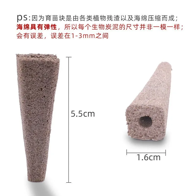 Wholesale 5.5cm High Square Hydroponic Sponge Small Single Sponge Planting Growth Agriculture Hydroponics Seedling Cultivation