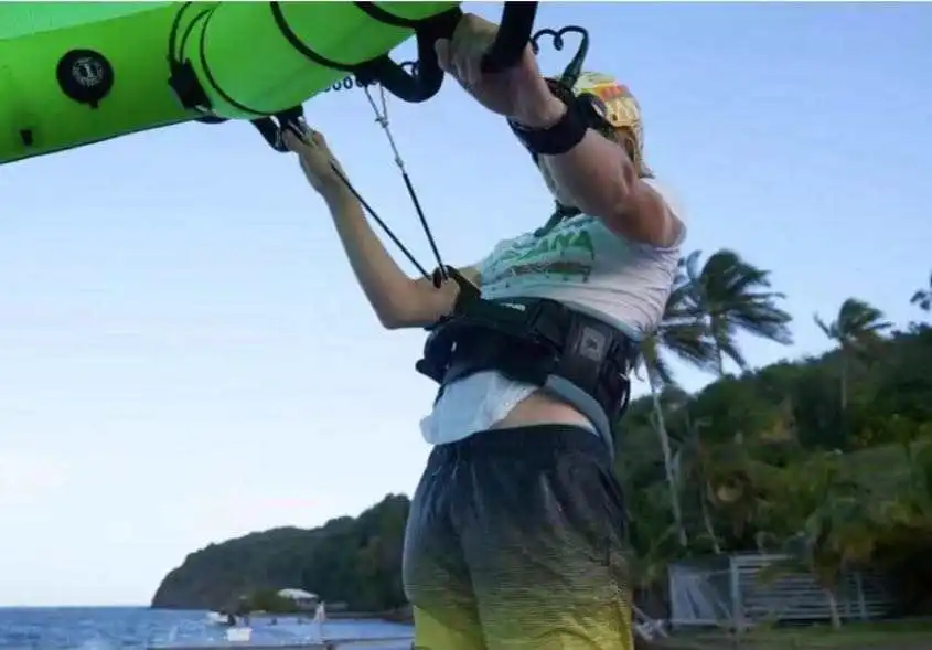 Waist Belt CNC Nylon Hook for kite surfing sports protection