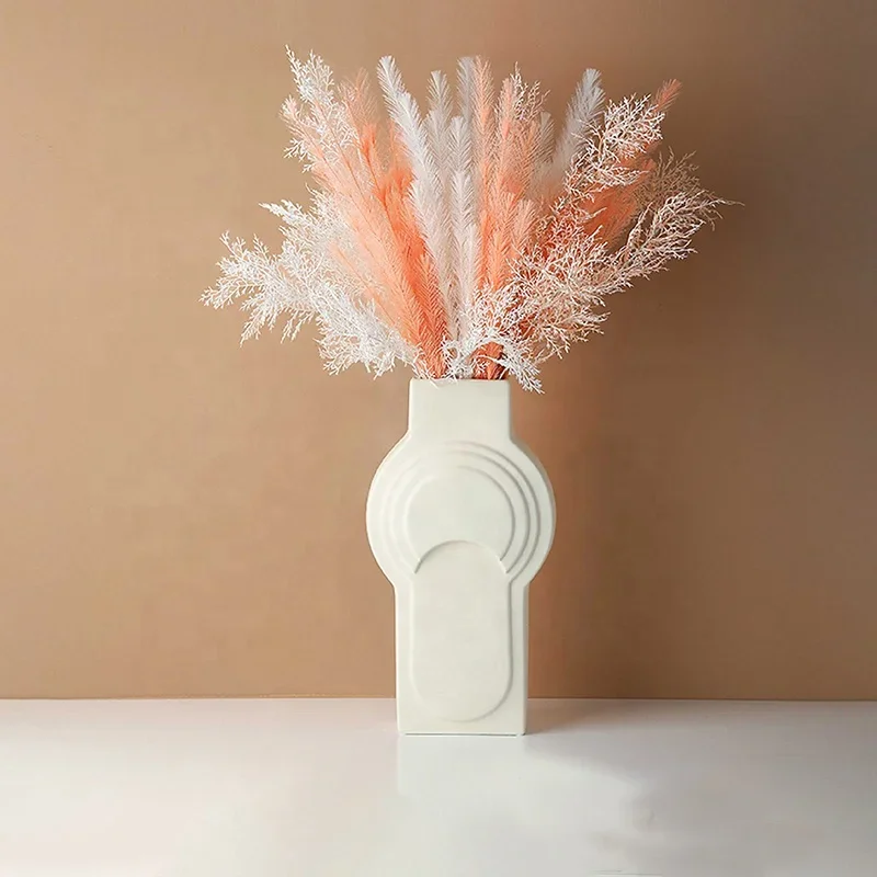 Ceramic Wholesale Factory Hotel Desktop Crafts Modern and Simple Home Decoration Customized Ceramic Vases