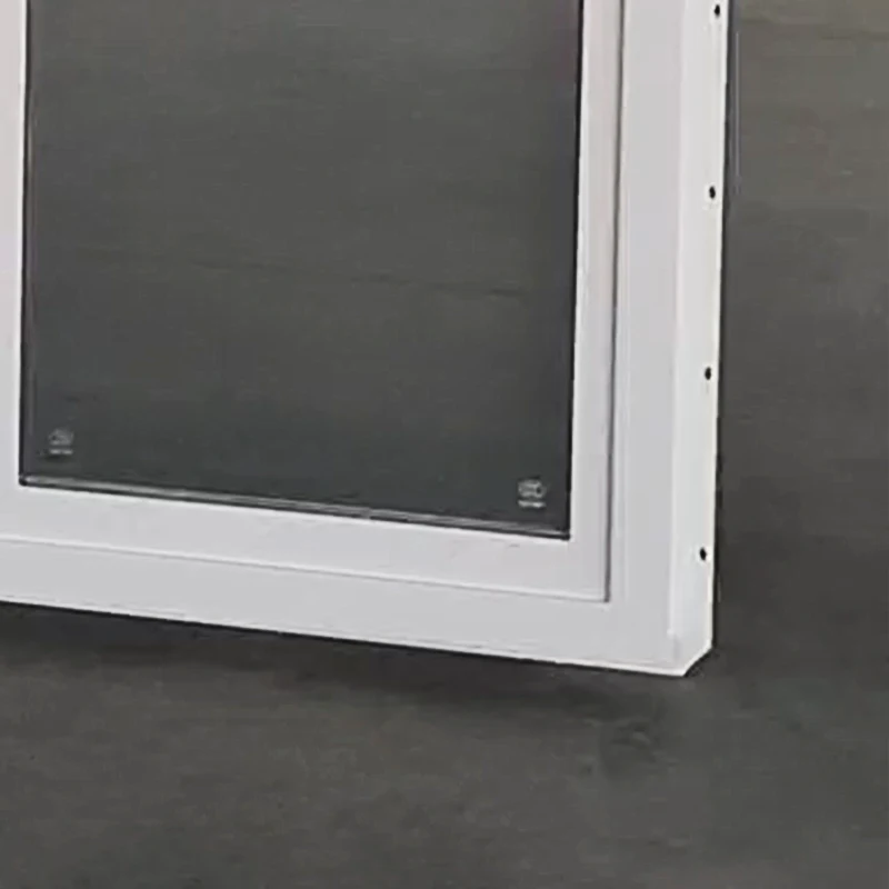 High quality 5+9A+5mm double tempered glass upvc frame sliding windows with mosquito net