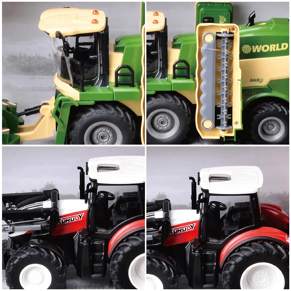 1:24 lawn mower children playgift 6channel rc truck tractor juguete