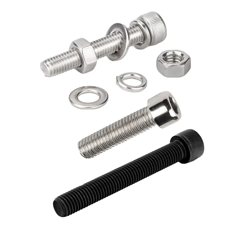 OEM M3 M4 M5 M6 M8 304 Hex Hexagon Socket Ultra Thin Super Low Flat Wafer Head Allen Screw Bolt