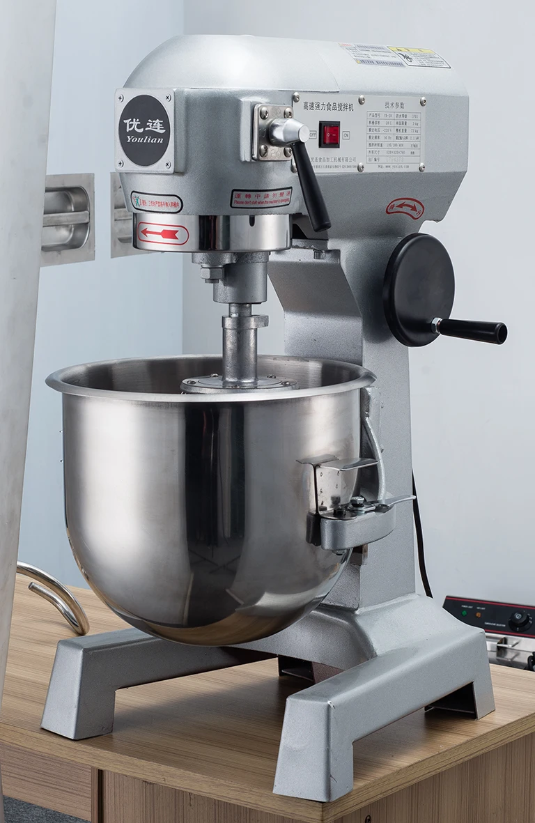 YOSLON YB-20 Industrial, Bread Cake stuffing  Making Machine Dough Mixer Spiral  Mixer Planetary Mixer