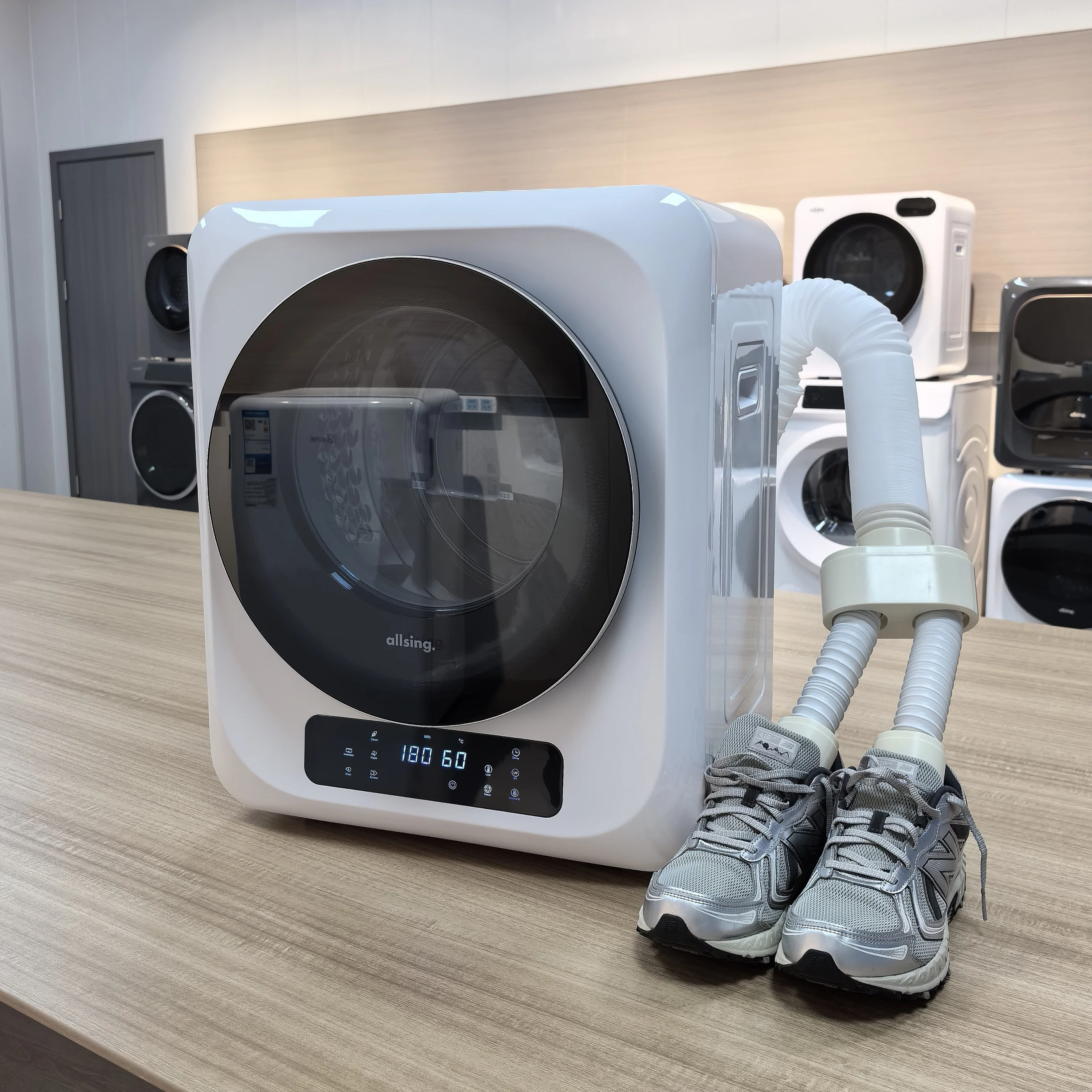 Household portable Dryer Machine Clothes Dryer Steel Stainless Power Time Vented tumble dryer portable