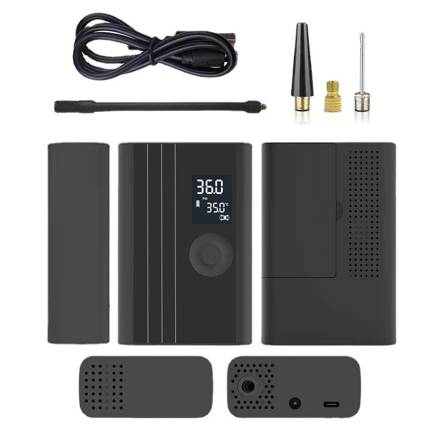 2022 Smart Mini Wireless Multifunction Air Pump For Electric Scooter Tire Car Wheel Bike Motor Accessory