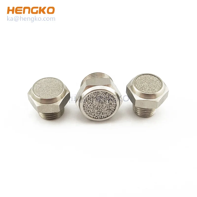 Sintered pneumatic universal motorcycle stainless steel exhaust muffler silencer