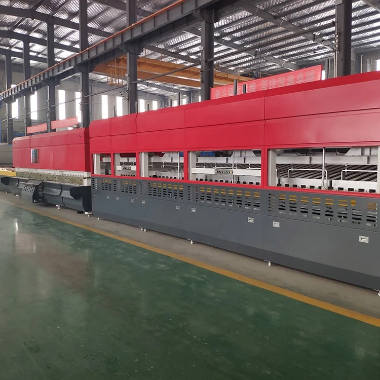 Toughened Oven Horizontal Flat Machinery Glass Tempering Furnace