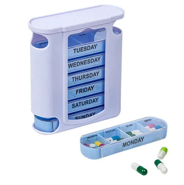 Pinbo Pretty Plastic Weekly Pill Box