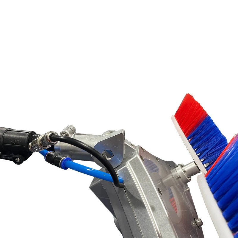 Multifit the 5.5 Meters Length of Double Heads with the Lithium Battery Supply Cleaning Brush for Solar Panel