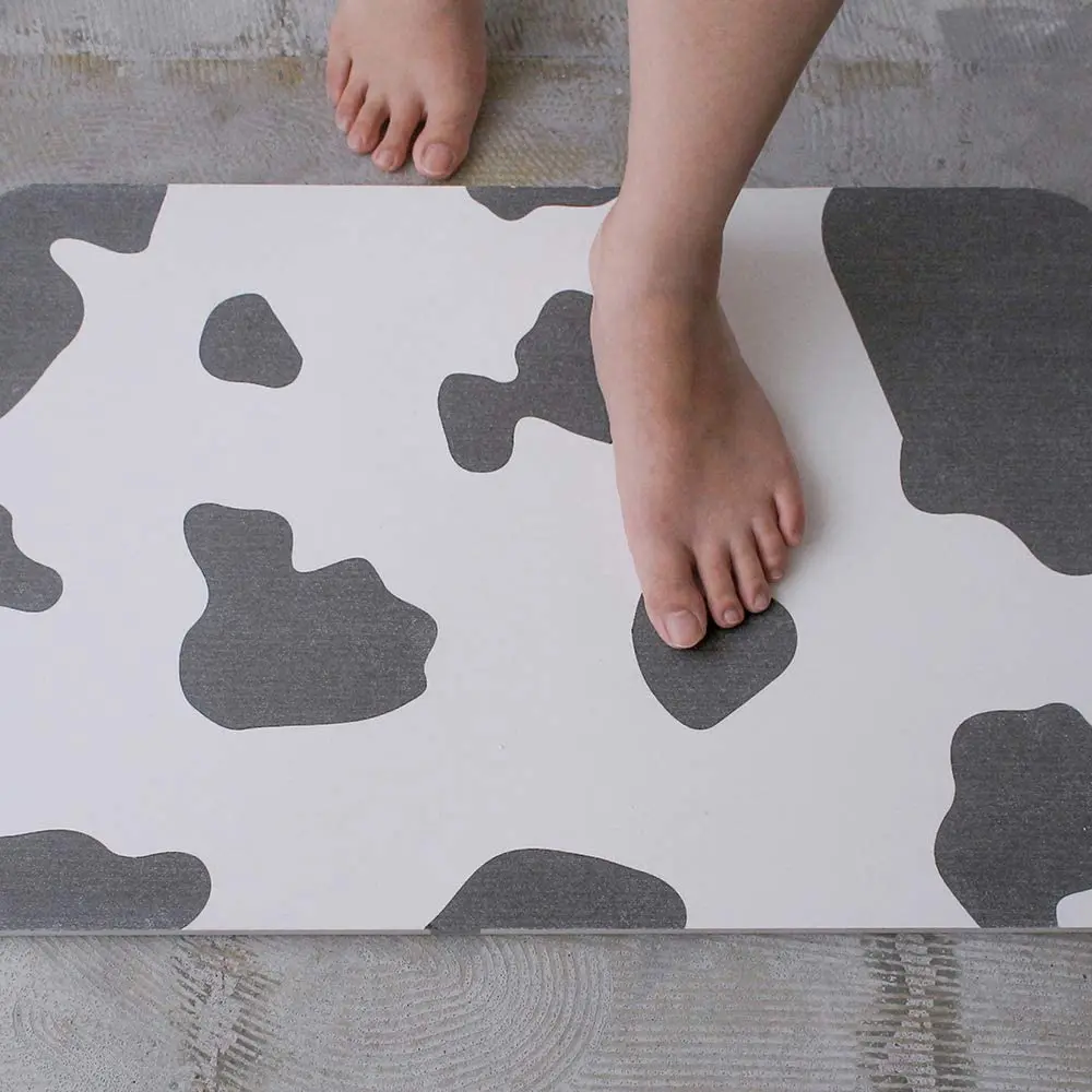 Diatom Mud Foot Pad Board Square Bathroom Anti Slip Bath Shower Diatom Mud Absorbent Pad