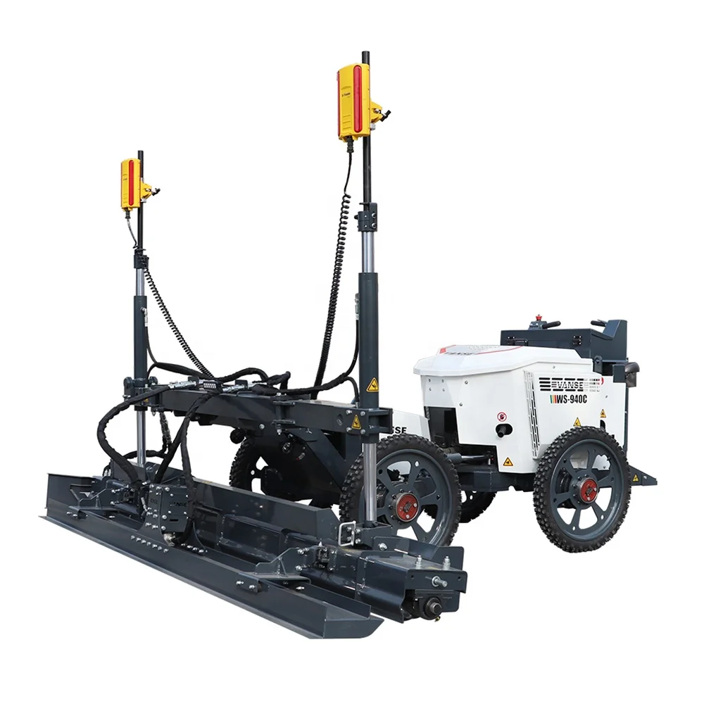 VANSE WS940C горячая Распродажа бетонный лазер самовыравнивающий уровень вибрационная Автоматическая Выравнивающая машина для дорожного строительства