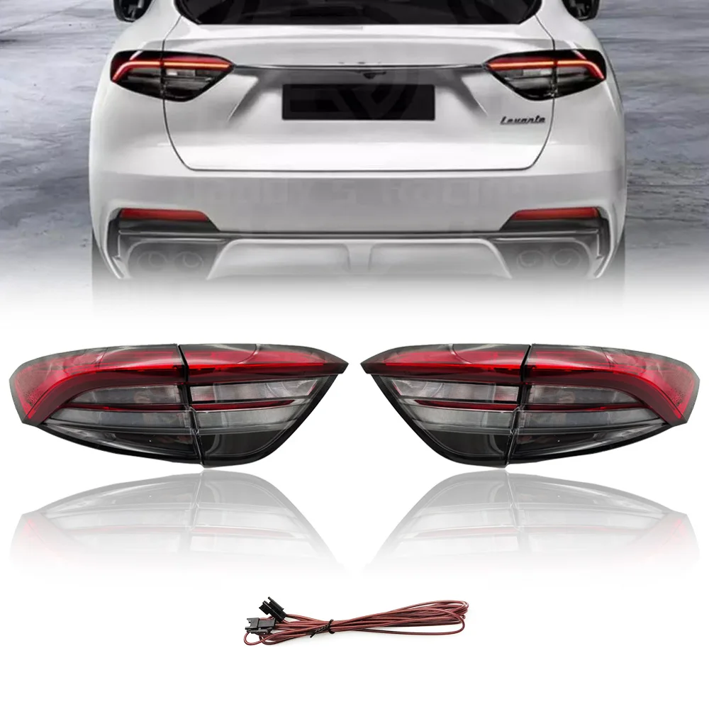 car bodykit rear lights lamp for 2016-2021 Levante upgrade to new Maserati Levante 2022 led taillight