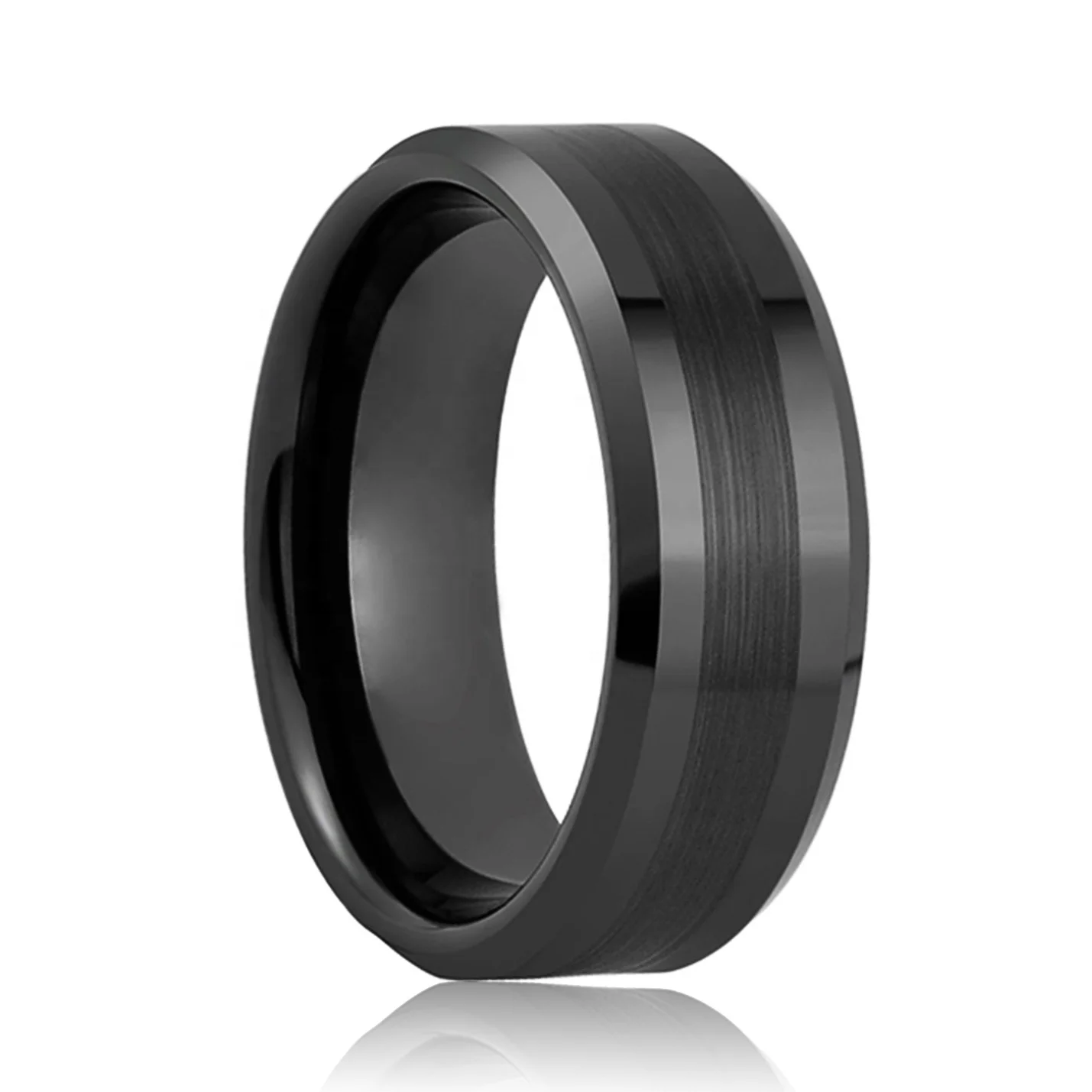 Hot Selling Gold Tungsten Ring for Men and Women
