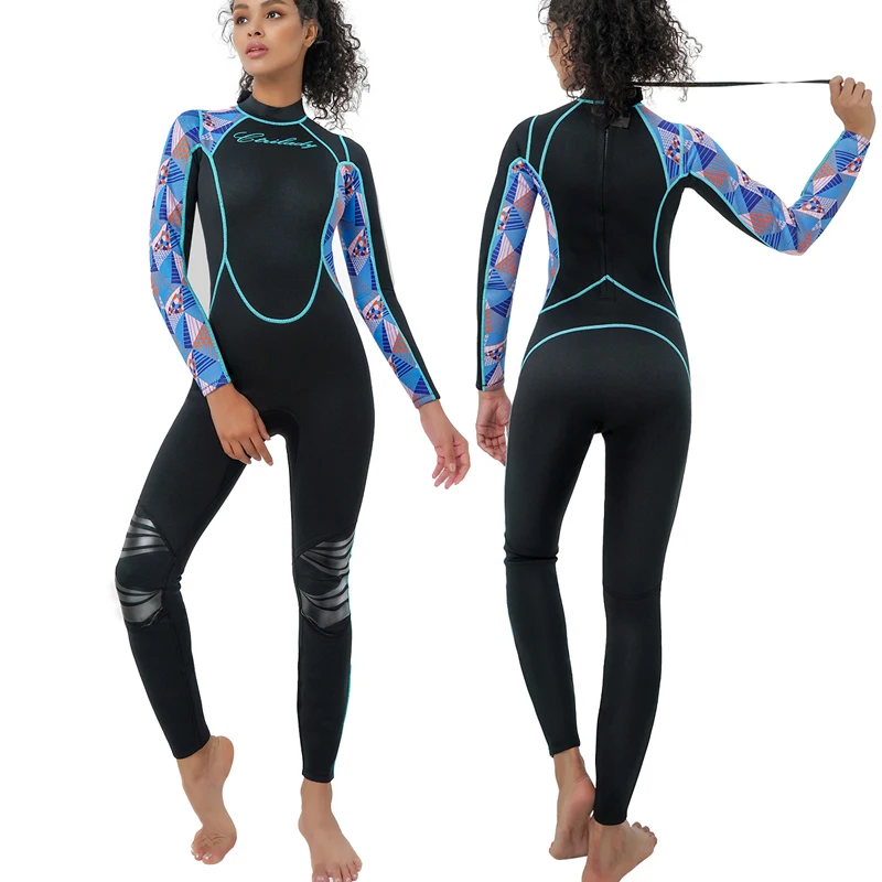 
Wholesale super Stretch Diving Suit Full body Wet Suit Neoprene Women Surfing Wetsuit 