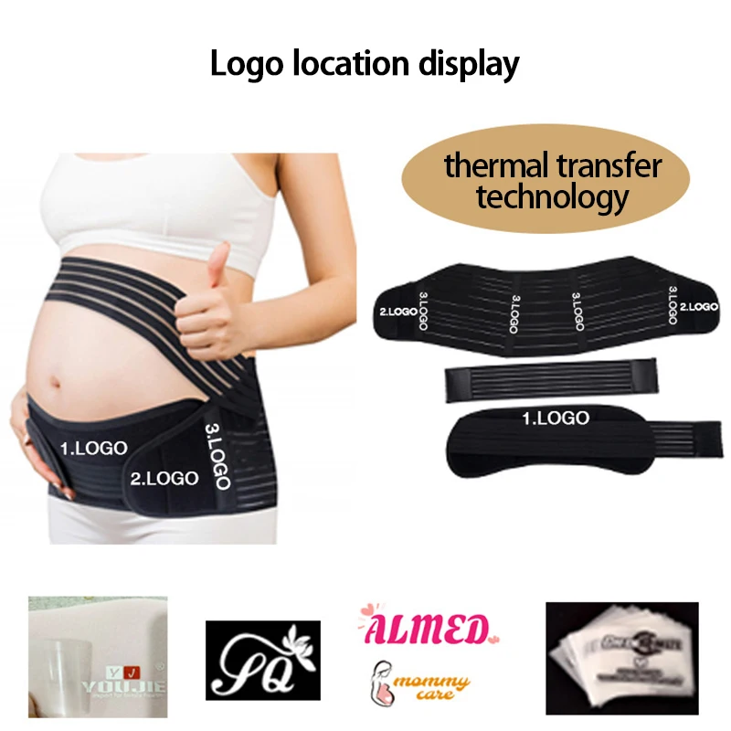 Hotsale for women  Maternal abdominal belt adjustable  antenatal belly band   Breathable  Cotton Support Belt