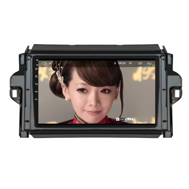 Автомобильный DVD-плеер для Toyota fortuner 2016-2018, 9 дюймов, Android 9,1, автомагнитола, стерео с GPS, BT, SWC, автомобильный мультимедийный плеер