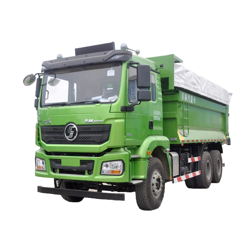Shaanxi Automobile used tipper trucks Delong new M3000 350 HP 6x4 Weichai 12 block 5.6m used urban construction dump truck