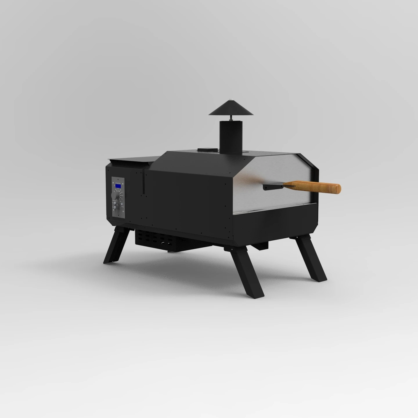 2022 деревянная печь для пиццы с гранулами и Wi-Fi Horno дома кухни