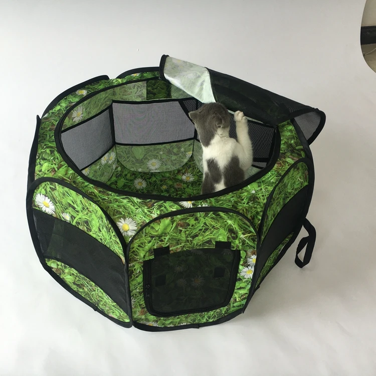 Pet Playpen Dog Tent Kennel Removable Shade Cover for Pets Portable playpen