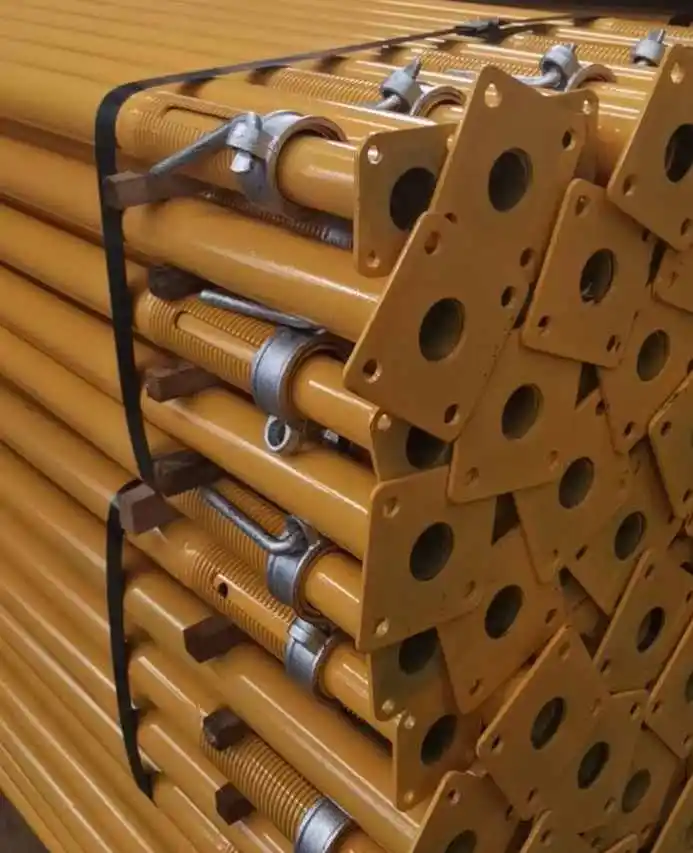 q235 scaffolding prop scaffolding acrow prop construction support jacks steel pipe scaffolding screw prop support