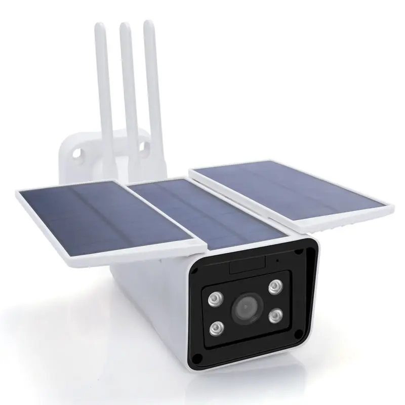 Full HD 1080P 2.0mp Открытый Wi-Fi камера на солнечной энергии беспроводная IP безопасности с
