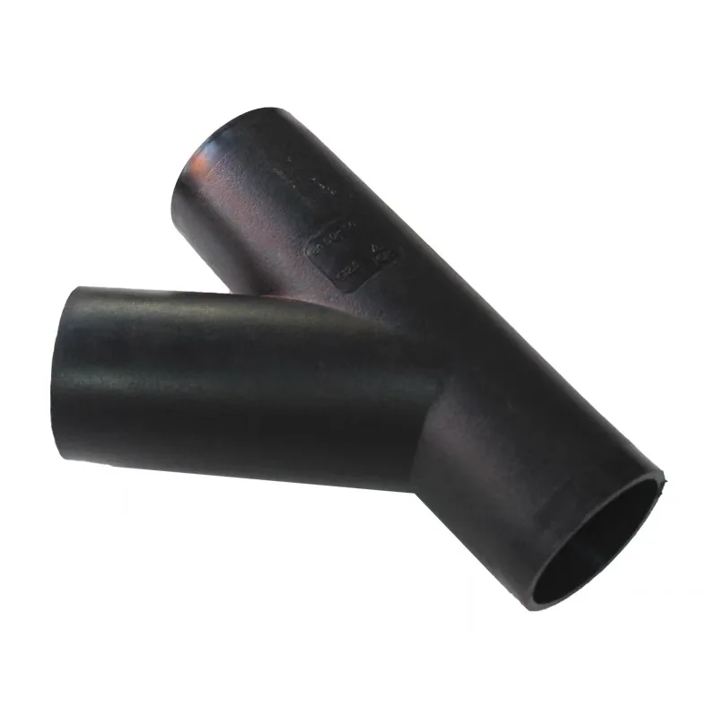 shaoxing Wye tee pe insert fitting pe pneumatic fitting fittings pe saddle clamp