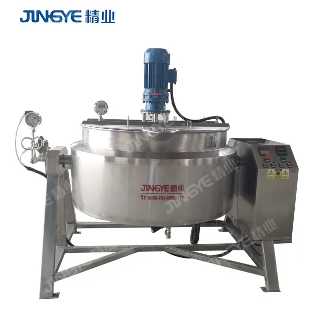  Jam Sauce Ketchup Mixing Kettle Double Electric Jacketed With