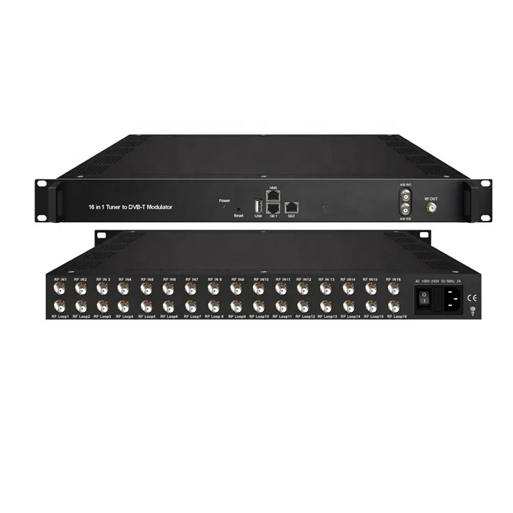 16 тюнер DVB-T модулятор