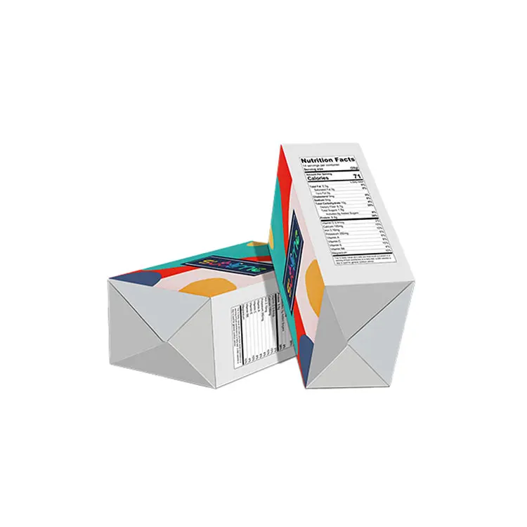 Printed Custom Paper Box Luxury Coloured For Makeup Skincare Cosmetic Product Packaging Box