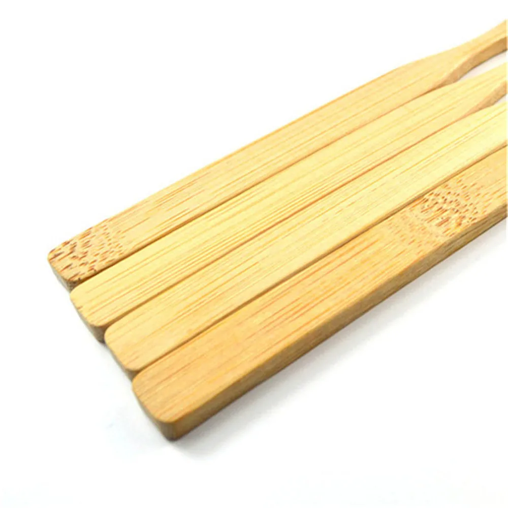 100% Органическая Экологичная одноразовая бамбуковая зубная щетка премиум класса без бисфенола А для взрослых