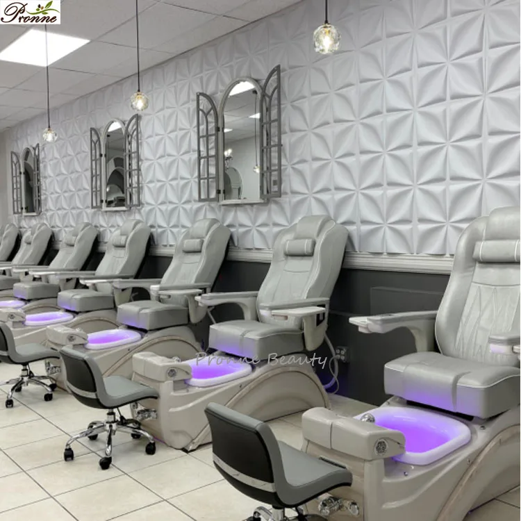 New arrival popular whirlpool European touch foot spa lexor pedicure spa chair with autofill