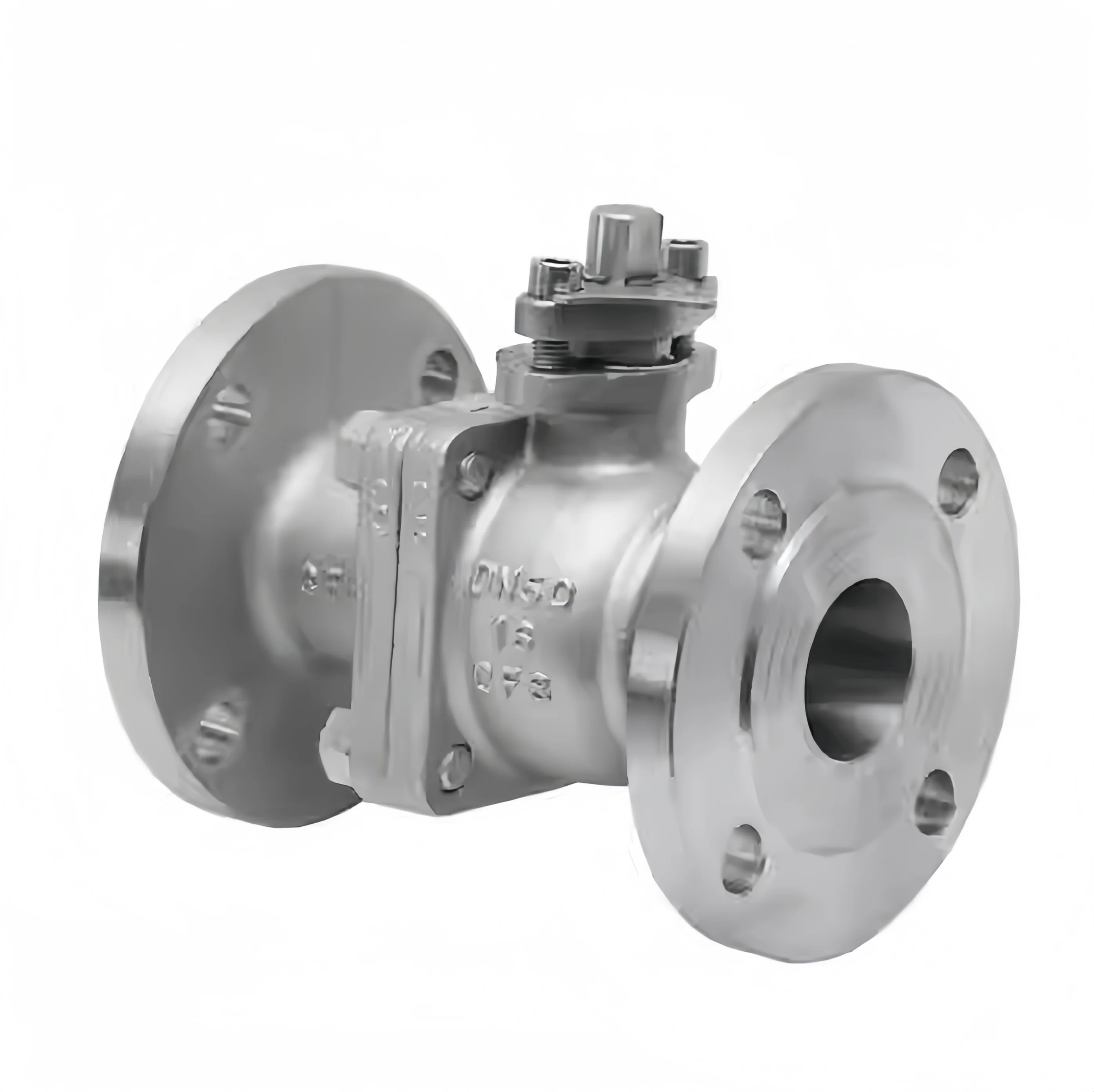 3 Inch High Pressure Flange Ball Valve 304 Stainless Steel Material Corrosion Resistant Acid Alkali Resistant Ball Valve