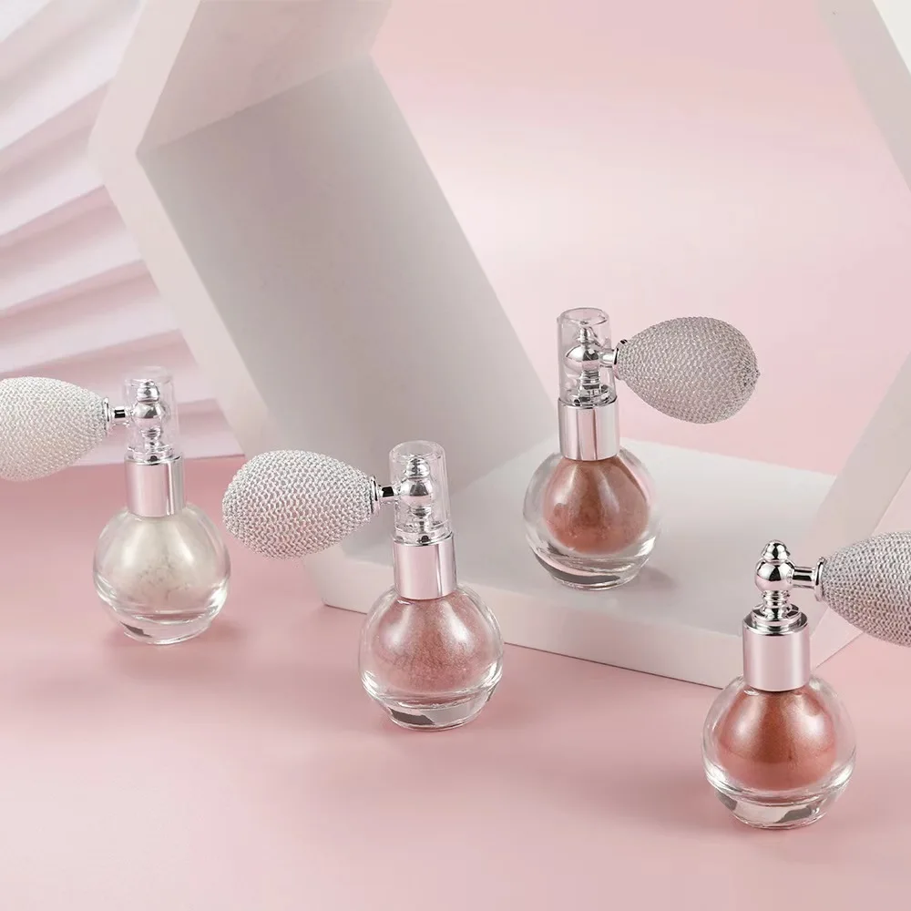 Loose Powder Spray Shimmer Body High Lighter Makeup Body Glitter Spray