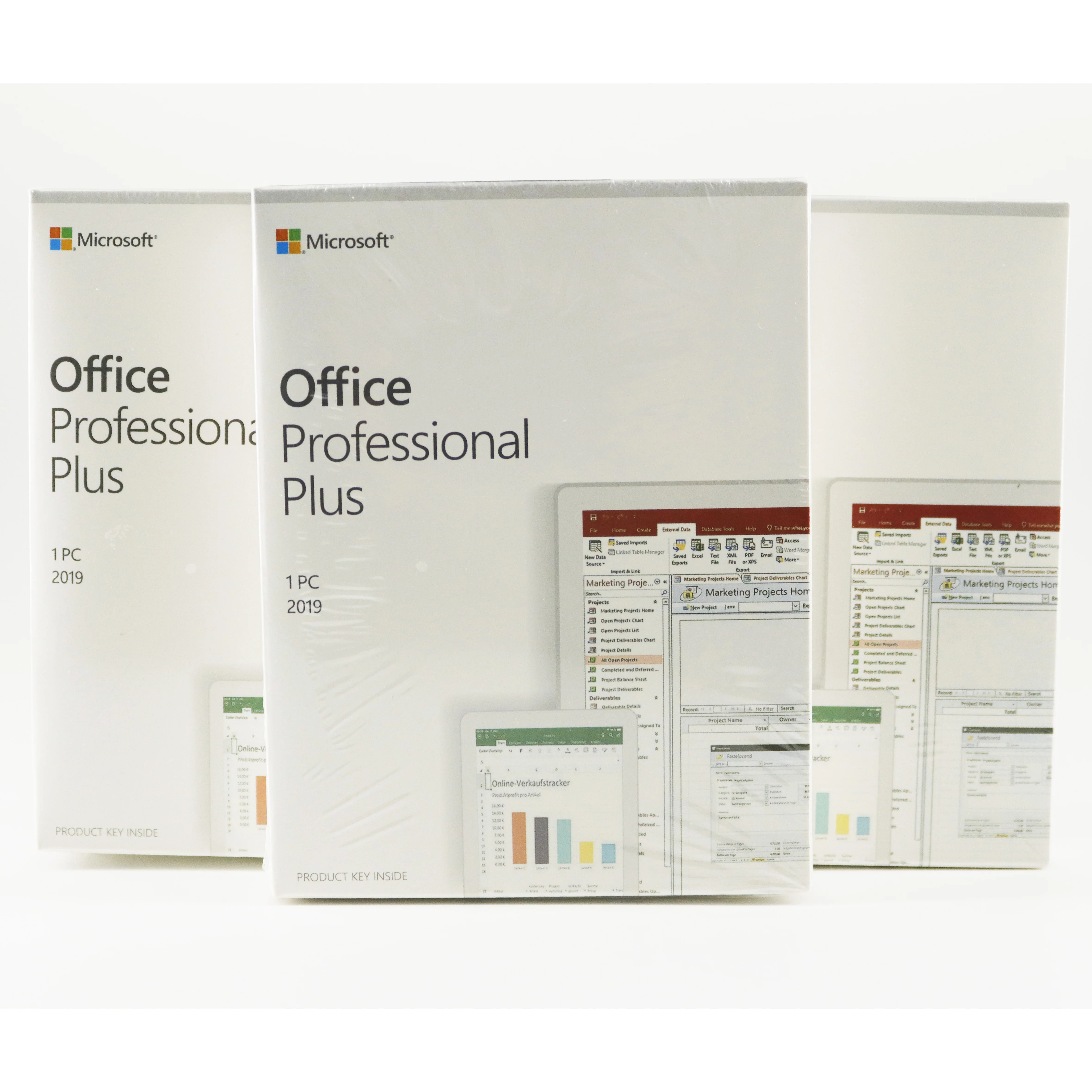 2021 Newest Microsoft Office Pro plus 2019 Retail USB Package Windows 10 Operating System office 2019 pro plus key