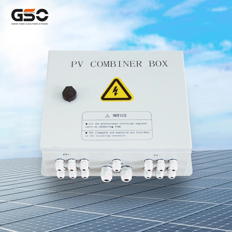 Wholesale Ip65 Waterproof 8 String Combiner Box 1000v Pv Solar Panel