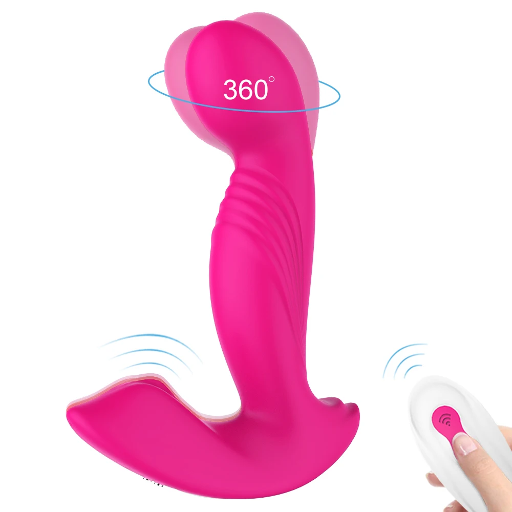 S-hande remote control wearable vibrator dildo panties for women clitoris and g-spot stimulator male prostate vibrating sex toys