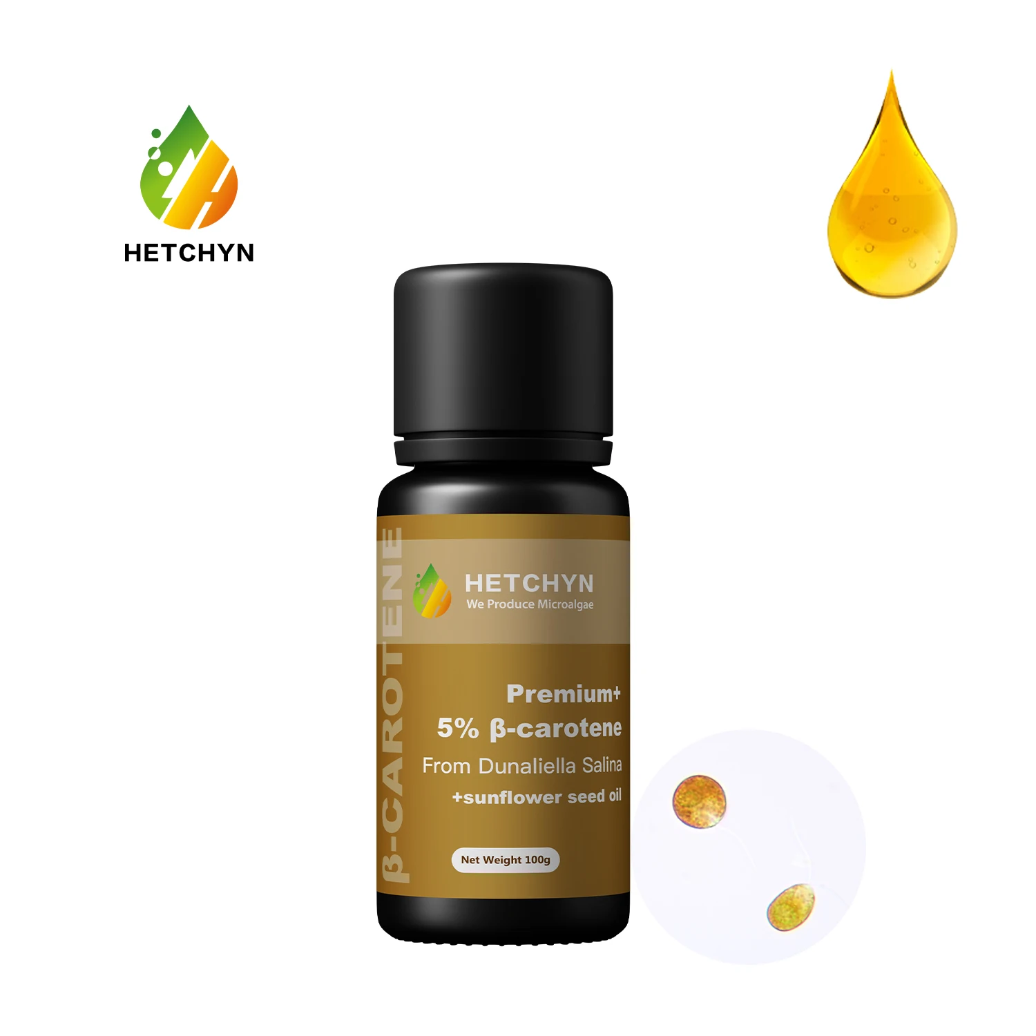 Chinese Manufacturer 5% Algae-Derived Oil Dunaliella Oil For Skin Care And Moisturizing Emollient