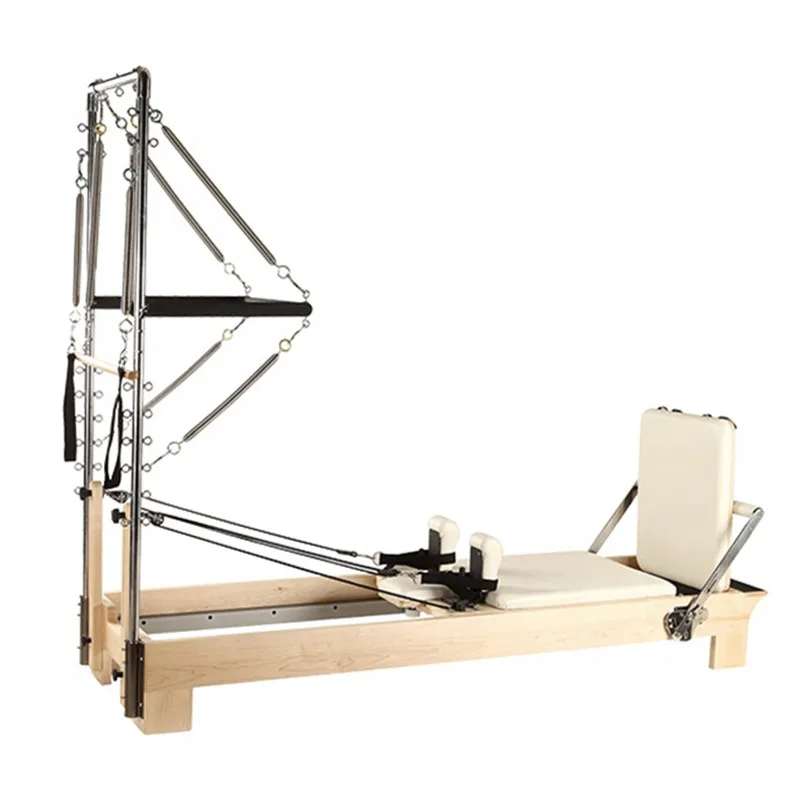 
body clinical gym home fitness pilates reformer with half trapeze 