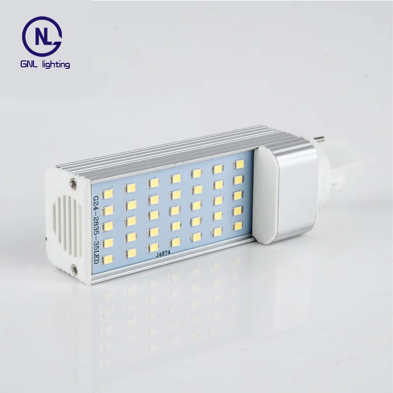 Энергосберегающие ПЛК света g24-2q gx24 g23 e14 e27 светодиодные лампы PL 7 Вт 9 11 12